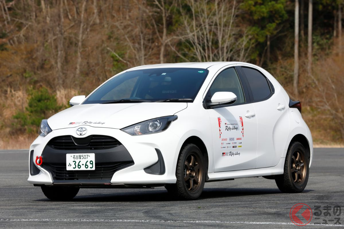 トヨタ「ヤリス」のTGRラリーチャレンジ仕様