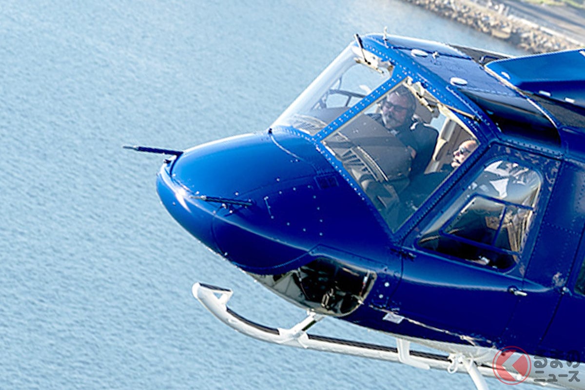 スバル製ヘリコプターの「SUBARU BELL 412EPX」(画像:スバル公式ホームページ)