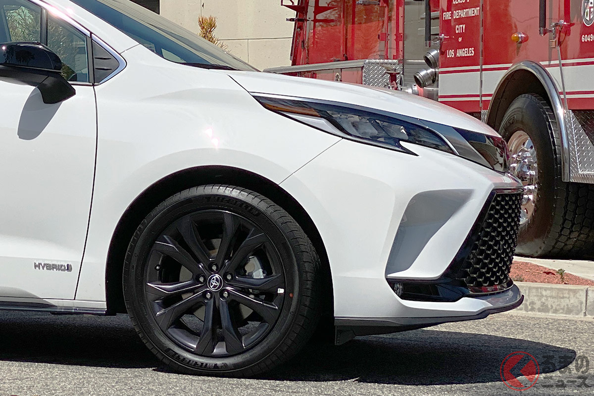 LAFDに提供されるトヨタ「シエナ」はワクチン輸送などで活用される