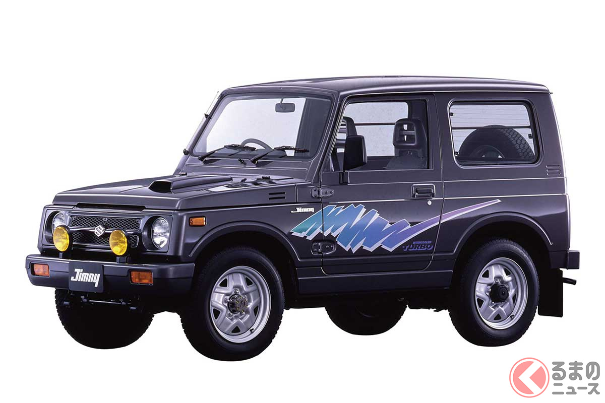 5速MTか3速ATの設定だったスズキ2代目「ジムニー(JA11)」