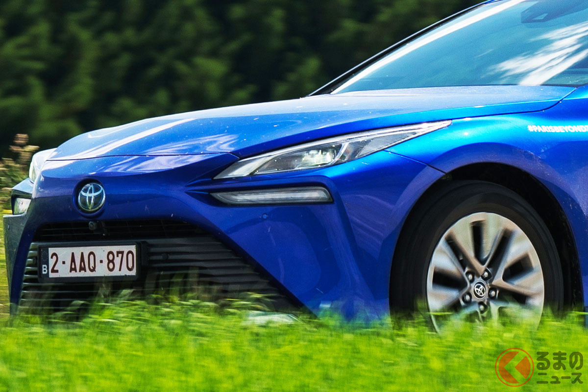 1回の水素補給による航続距離記録にチャレンジしたトヨタのFCV「ミライ」