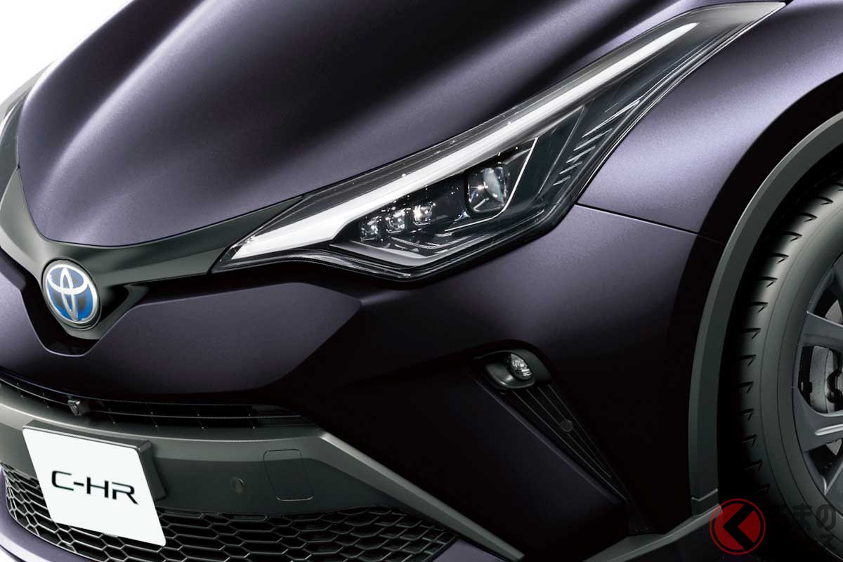 内外装にブラックパーツを取り入れたトヨタ「C-HR」の特別仕様車