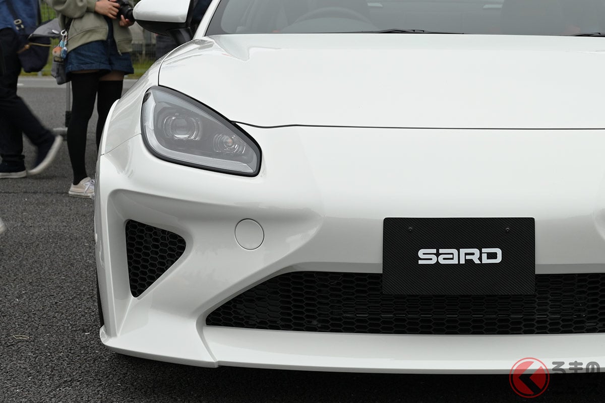 初代86のデザイナーが手掛けているSARDの「SARD GR86 GT1 コンセプト」がお披露目された
