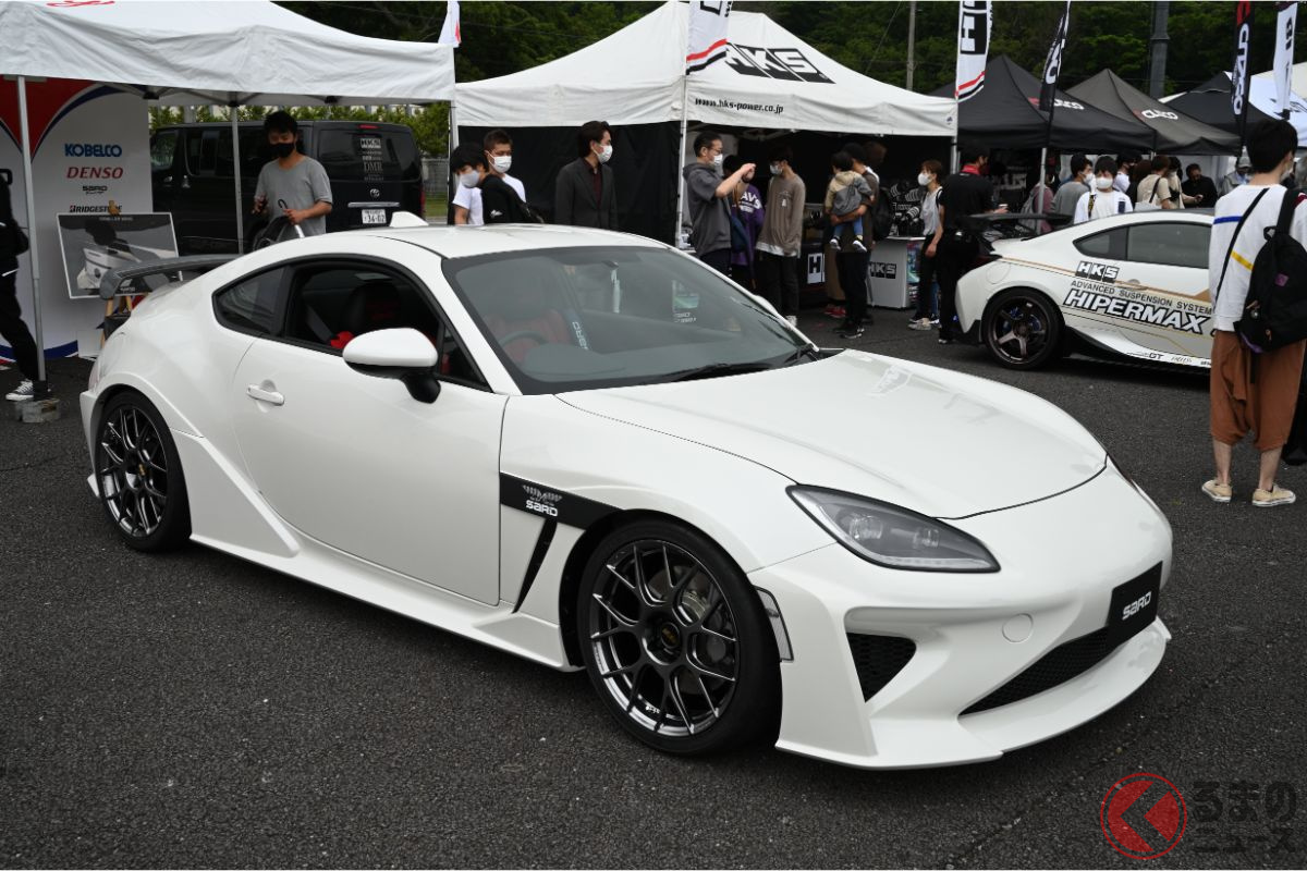 初代86のデザイナーが手掛けているSARDの「GR86」カスタムカー!