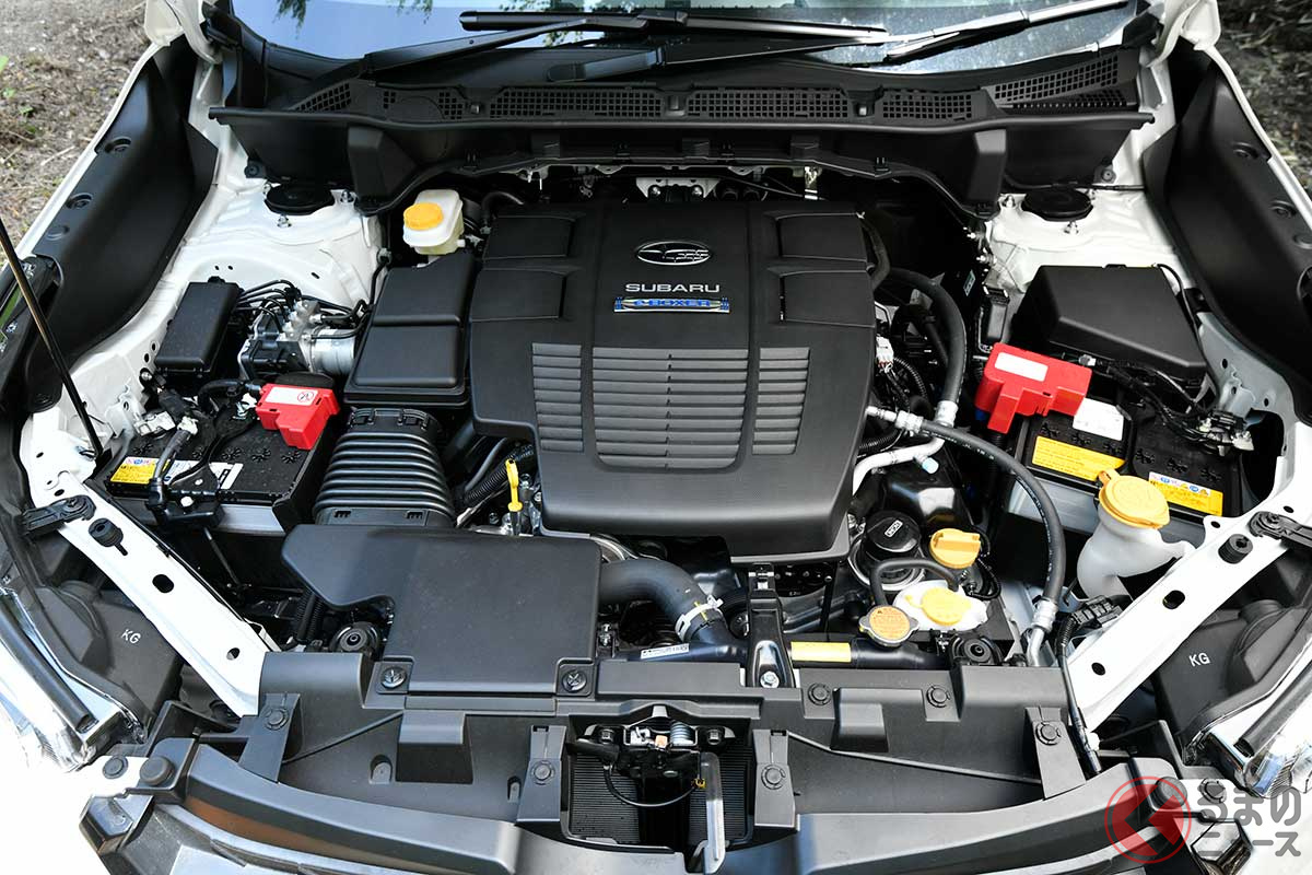 スバル「フォレスター」にはe-BOXERと直噴ターボの2種類を設定