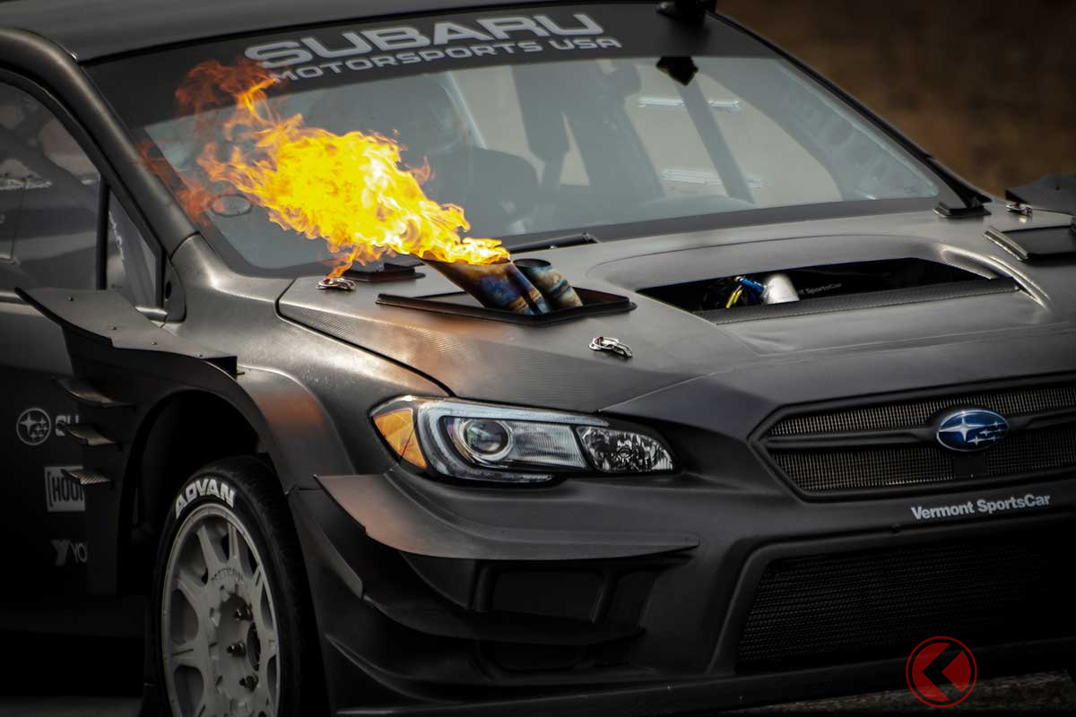 862hp(約873馬力)に改造されたスバル「WRX STI」のワンオフモデル