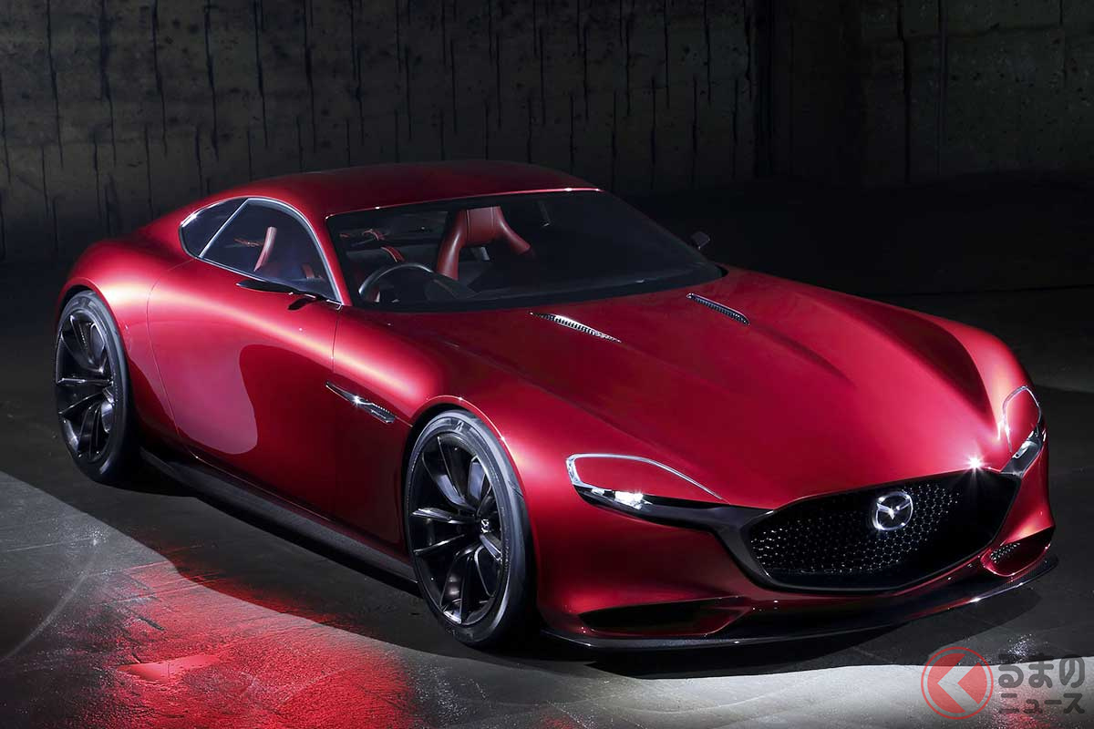 次世代ロータリー「SKYACTIV-R」を搭載するマツダ「RX-VISION」