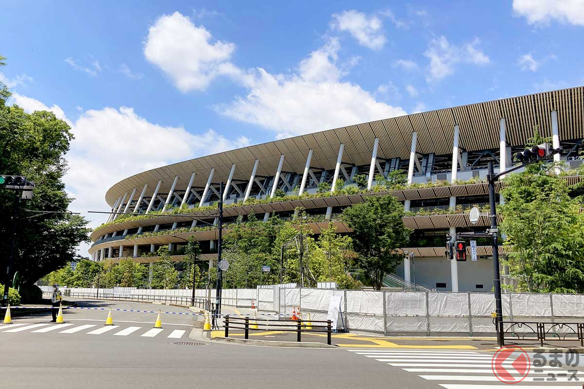 東京オリンピック会場となる国立競技場