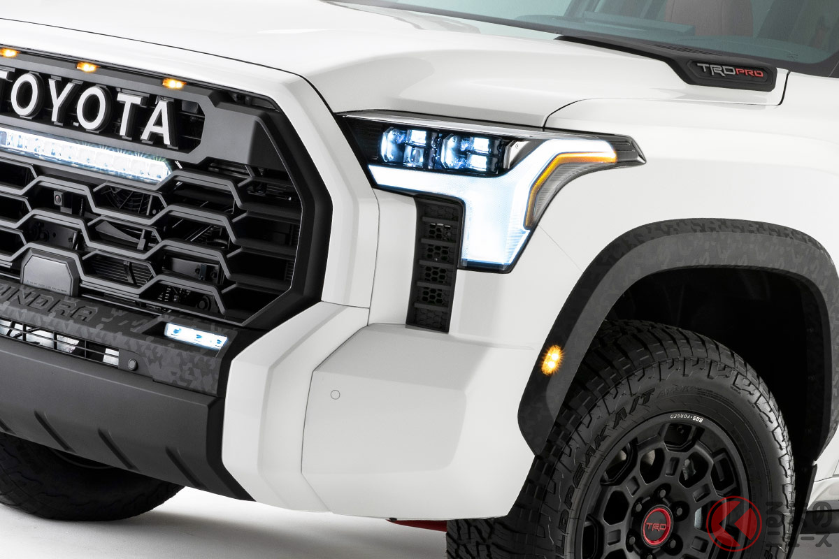 エクステリアデザインが世界初公開された新型「タンドラ」