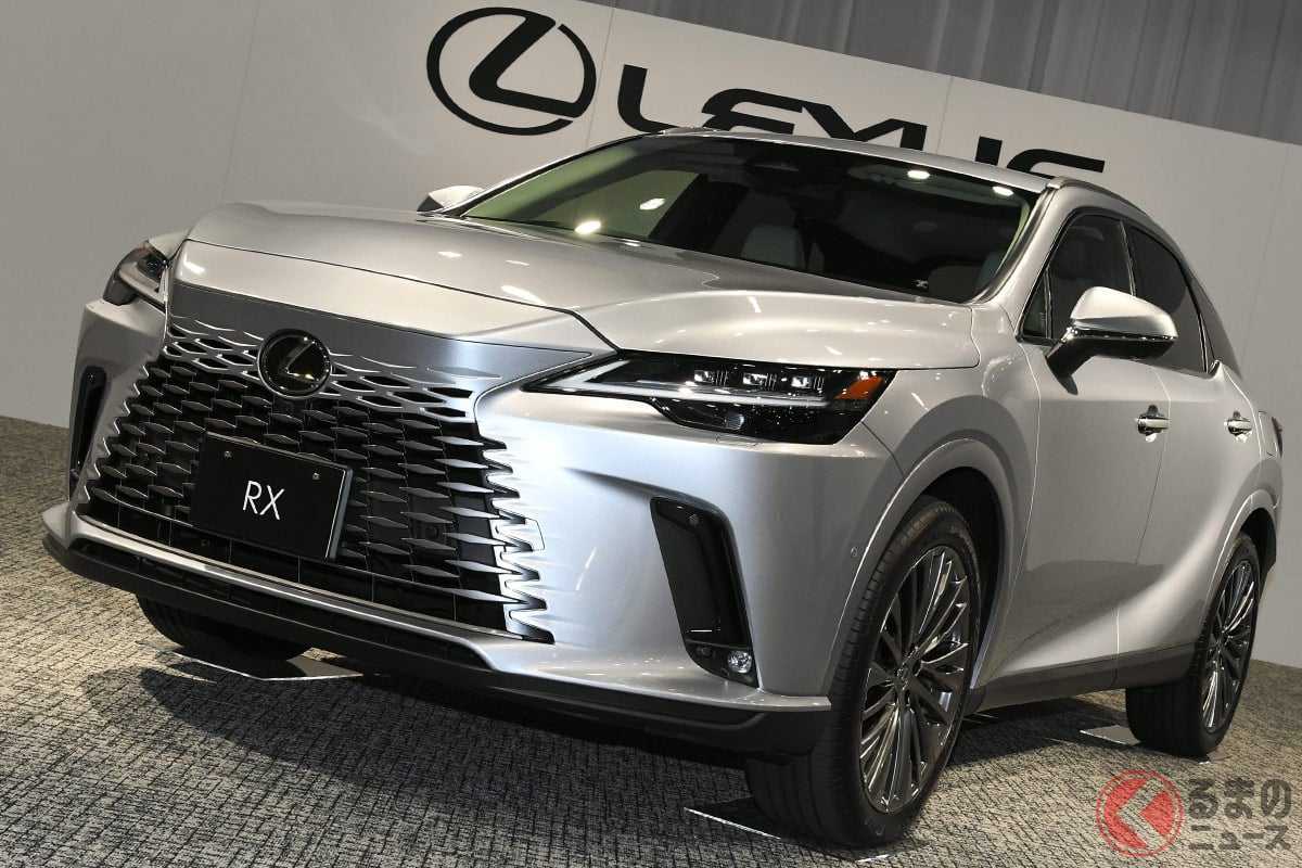 7年ぶりの全面刷新! レクサス新型「RX」世界初公開! スピンドルボディがカッコいい!