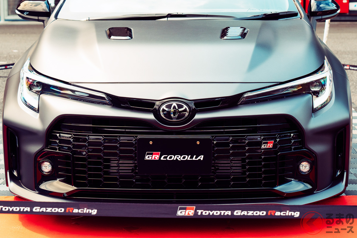 かっこよすぎる! 実車が初公開された「GRカローラ モリゾウエディション」