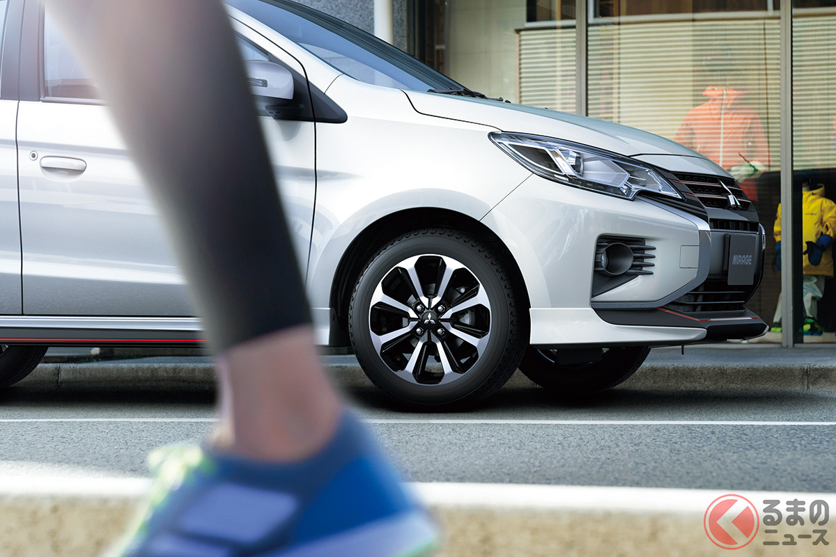 三菱の新型コンパクトカー「ミラージュ」