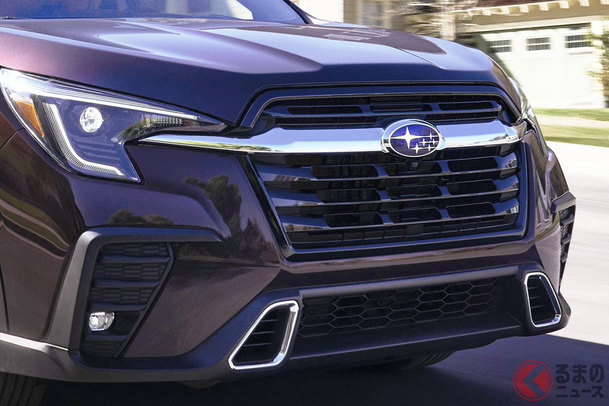 迫力ある新顔を採用したスバル最大SUV「アセント」 内外装を刷新して新型モデルが発表された