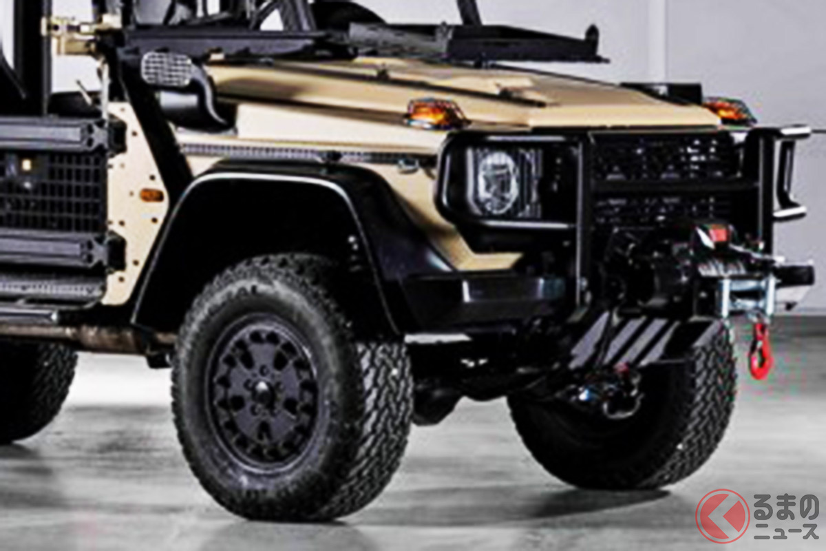 ラインメタルが開発した新型の軍用車両「カラカル」