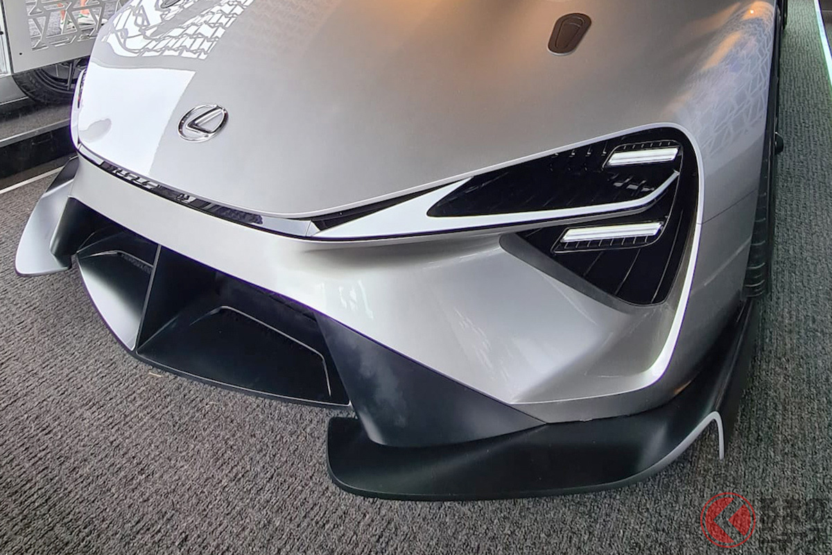 誰もが「美しい…」と言いたくなる…LFA後継モデル「エレクトリファイドスポーツ」(Photo:LEXUS UK SNS)