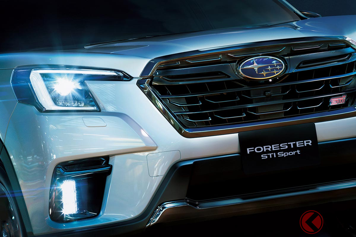 スバル「フォレスター」の最上級グレード「STIスポーツ」