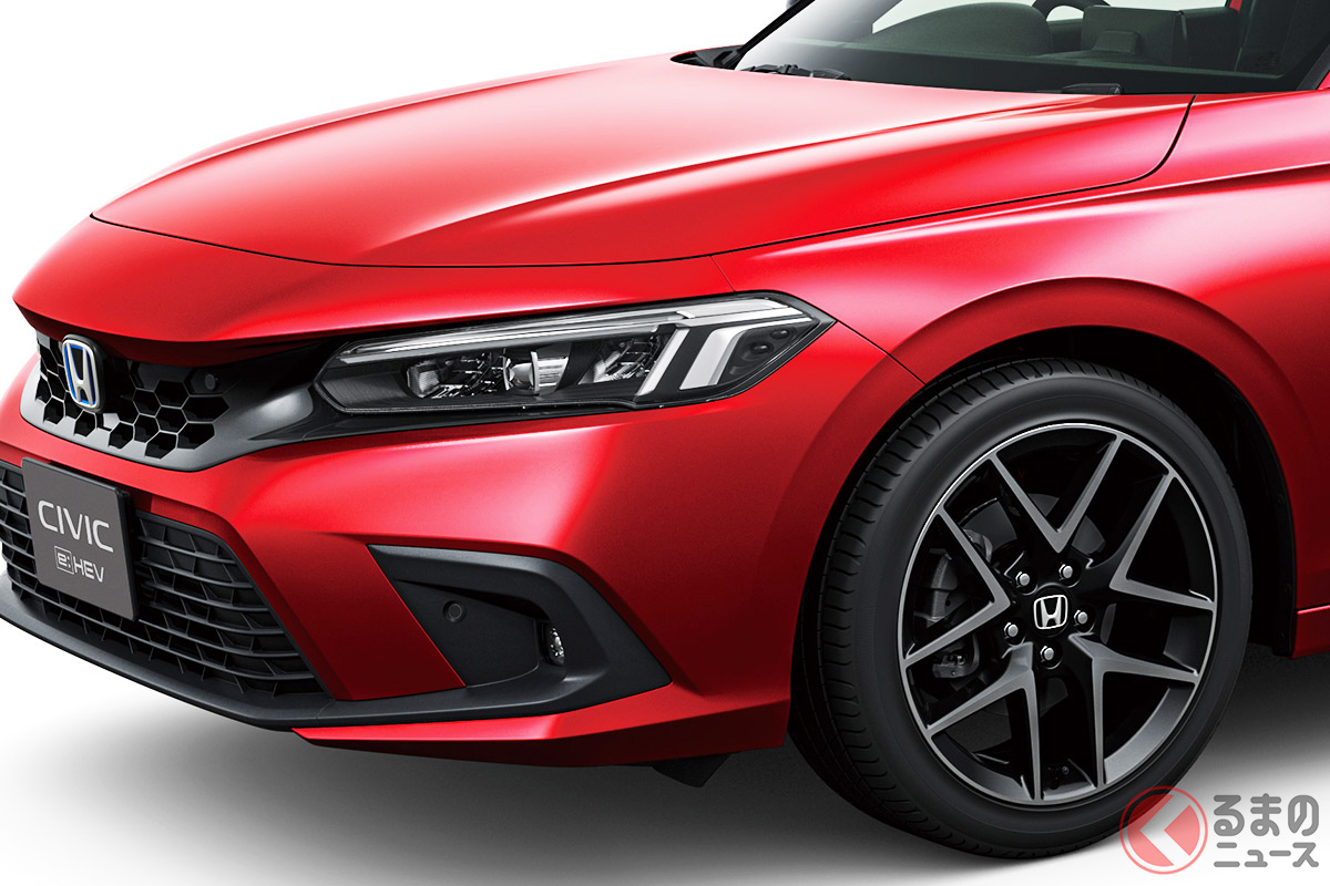 ホンダが2022年7月1日に発売した「シビック e:HEV」