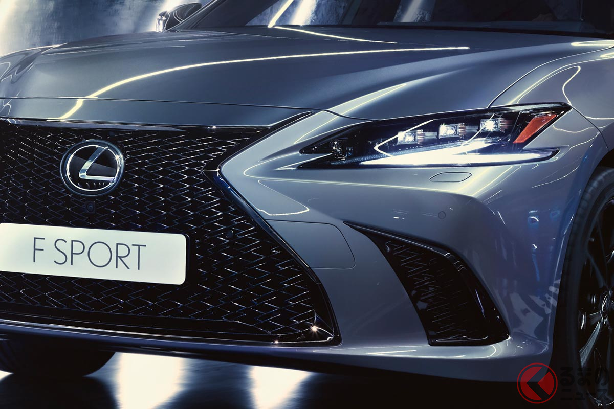 レクサス「ES 2023年モデル」(欧州仕様)