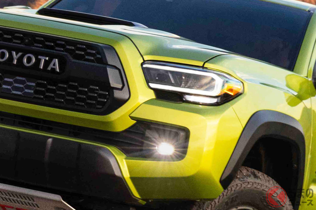 これはカッコイイ! 大幅にオフロード性能が向上したトヨタ新型「タコマ(2022年モデル)」の「TRD Pro」