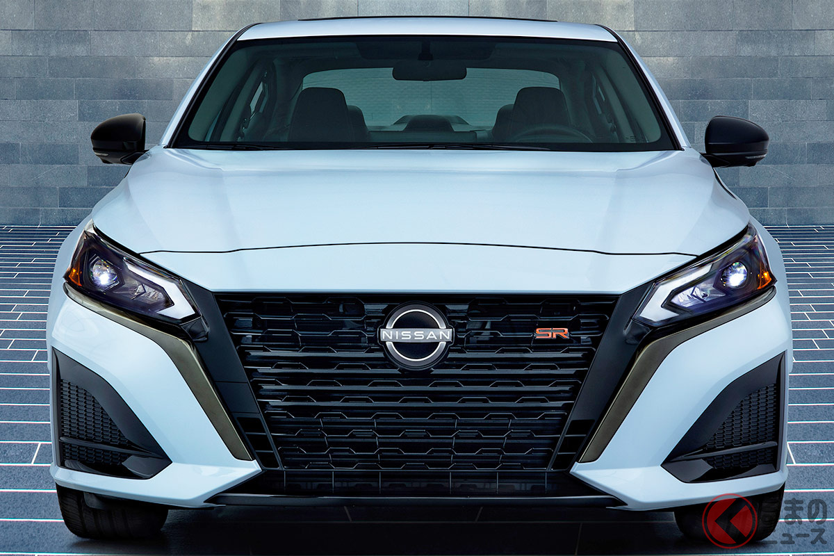 超カッコいい! 米国日産が発表した新型「アルティマ(2023年モデル)」 スポーティな新フェイスが採用された