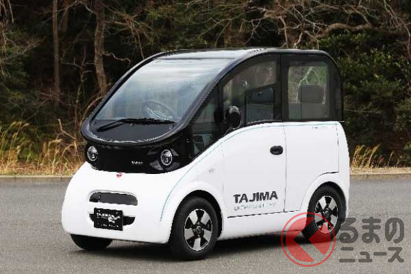 開発中の超小型EV