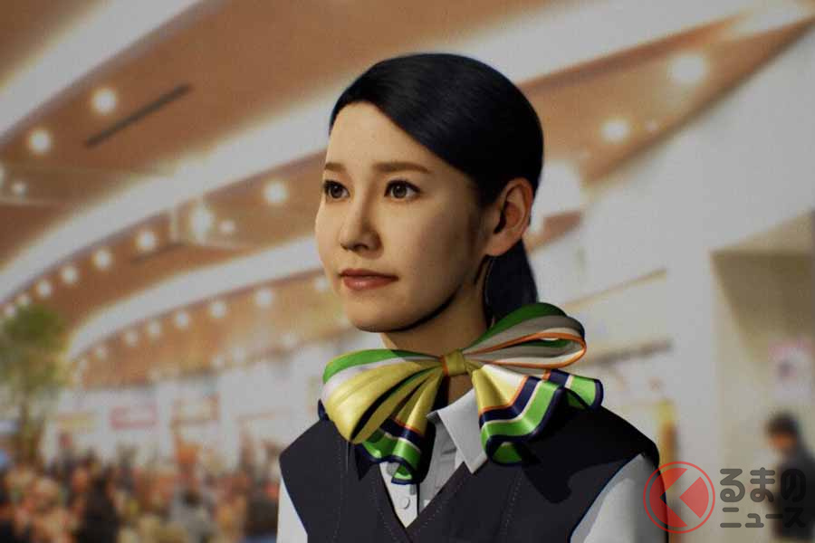 接客アバターのイメージ(画像:NEXCO東日本)