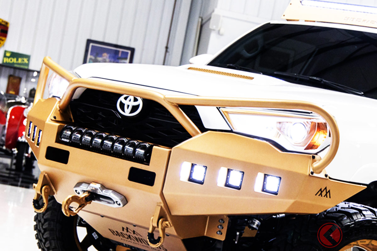 金ピカの最強「4Runner TRD Off-Road Premium custom」が新車価格の2倍となる800万円で落札!? (photo:Barrett Jackson Auction)