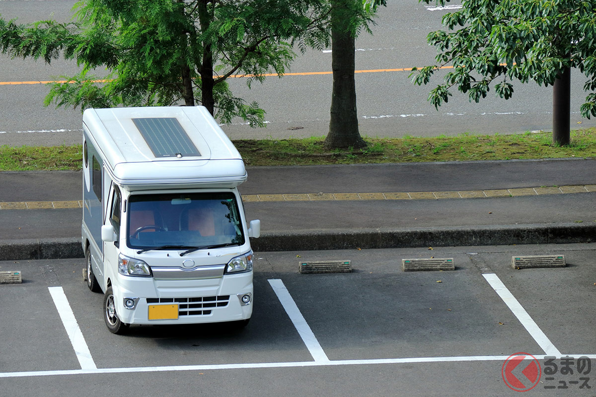 近年は軽自動車ベースの「軽キャンパー」の人気も高い