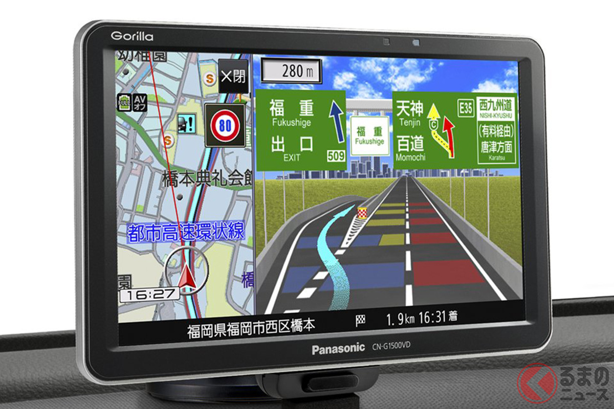 ポータブルカーナビの大定番「ゴリラ」 新型の特徴は?