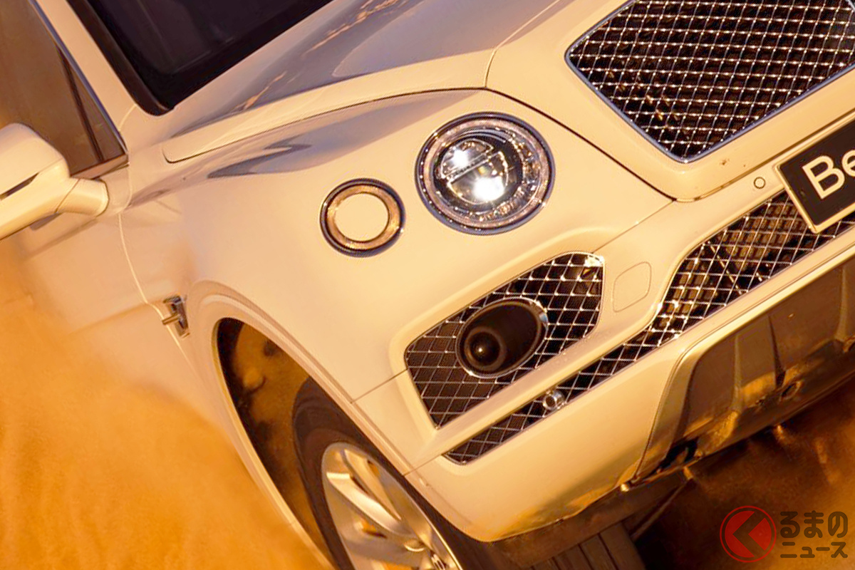 朝倉未来さんの愛車 ベントレー「ベンテイガ」 (※写真は同型車であり実際の朝倉さんの愛車ではありません)