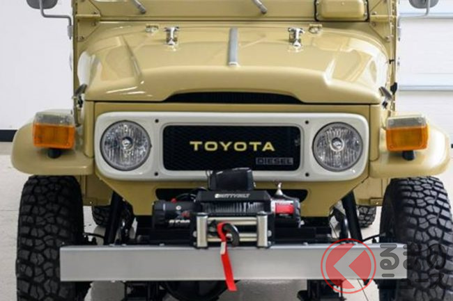 超激レアなトヨタ「ランクル」発見！ 「HJ45 Troopy」の新車同等レストア仕様が600万円超え | くるまのニュース