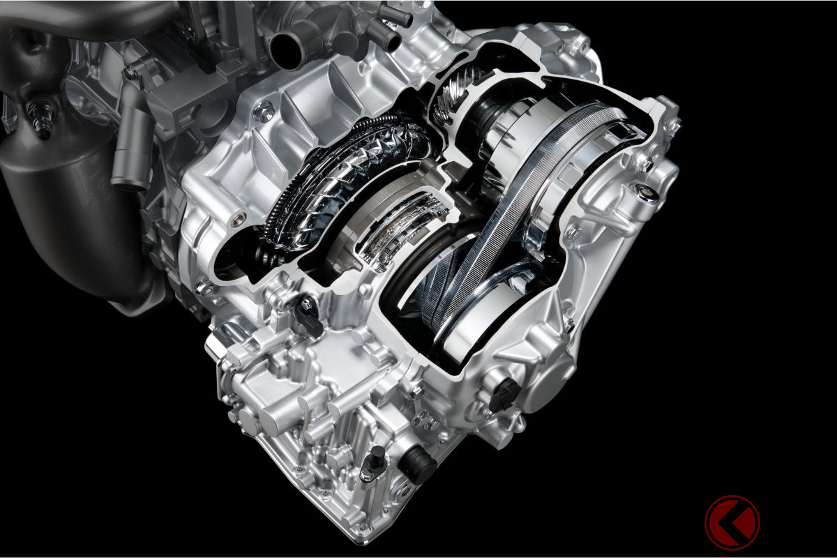 ストップ&ゴーが多くなる場所においても燃費の悪化を低減できるCVT(photo:日産自動車)