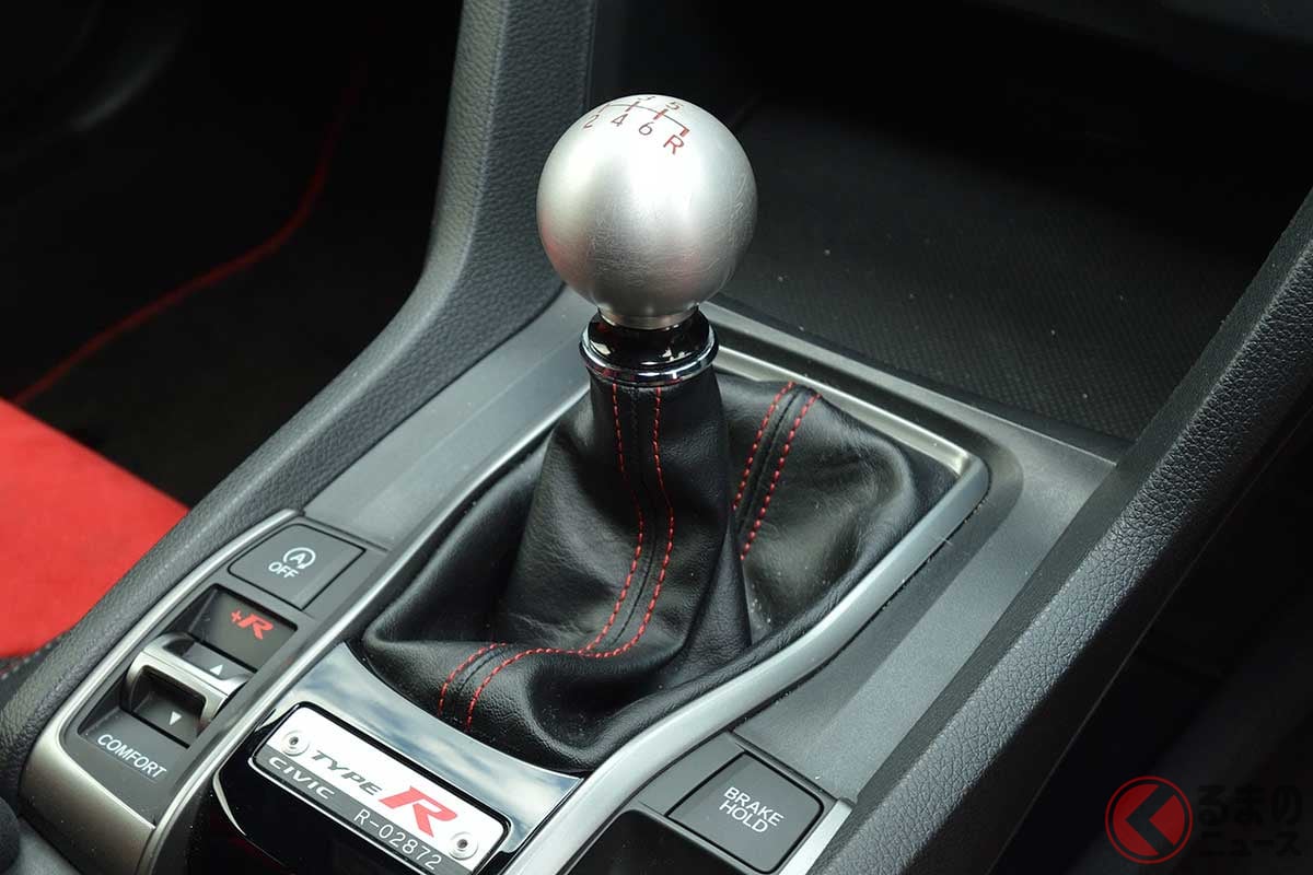 新車で販売されるMT車はたったの1%