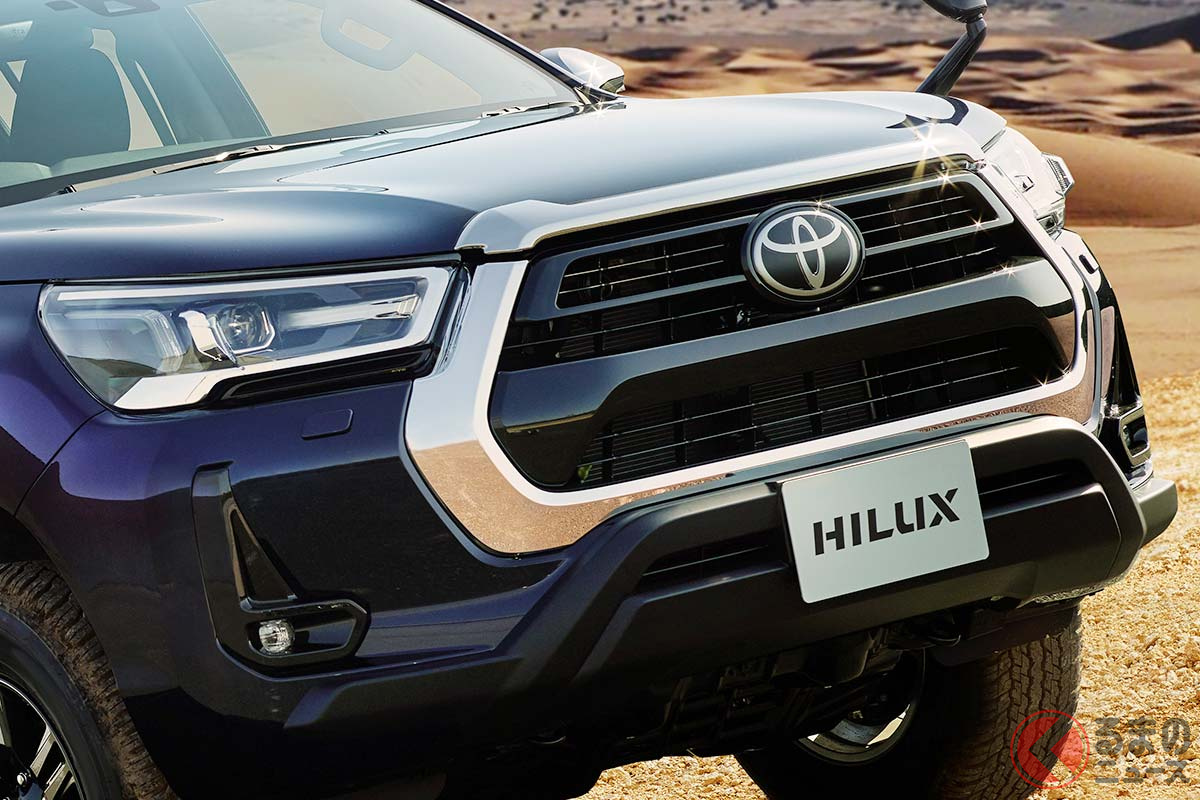 現行モデルの国産ピックアップはトヨタ「ハイラックス」のみ