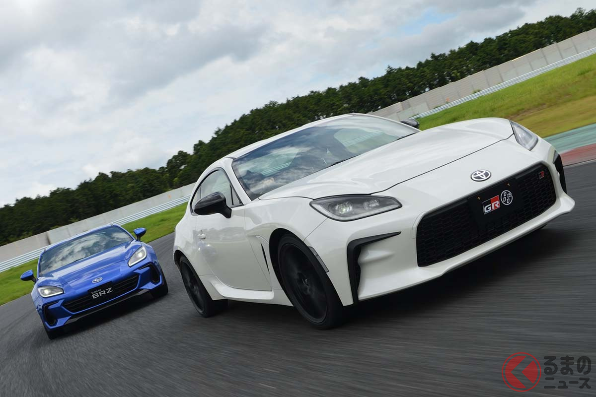 トヨタ新型「GR86」とスバル新型「BRZ」