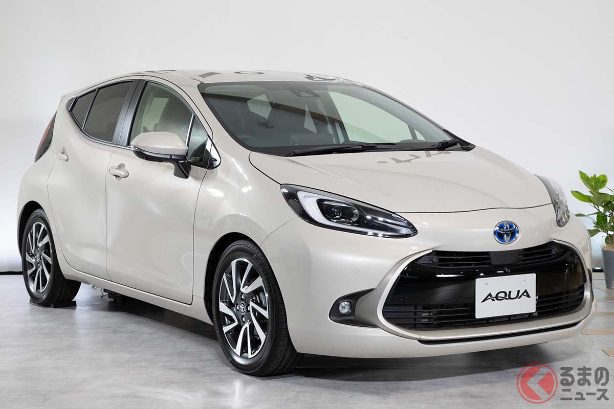 約10年ぶりに全面刷新したトヨタ「アクア」