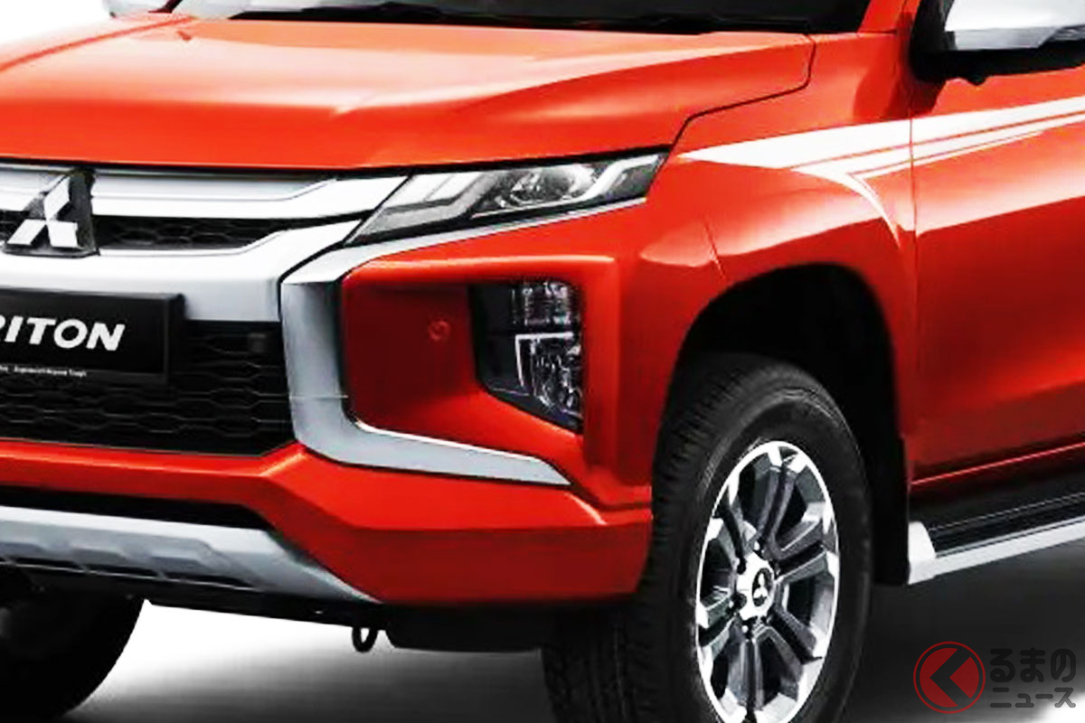ピックアップトラックの三菱「トライトン」