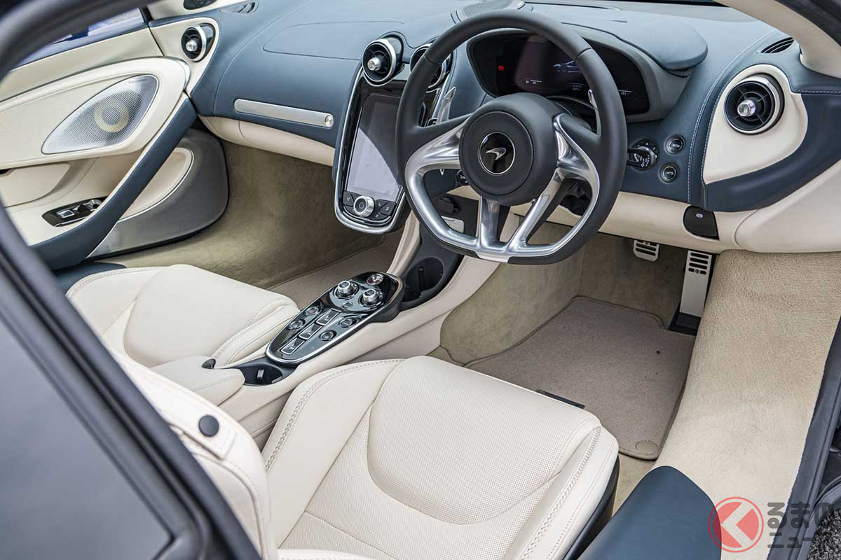 マクラーレン「GT」のインテリア