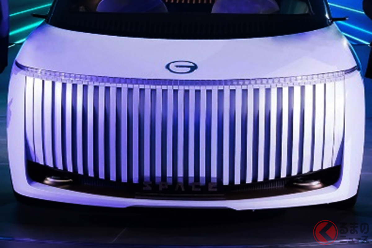 広州汽車集団が発表したコンセプトカーの新型ミニバン「スペース」