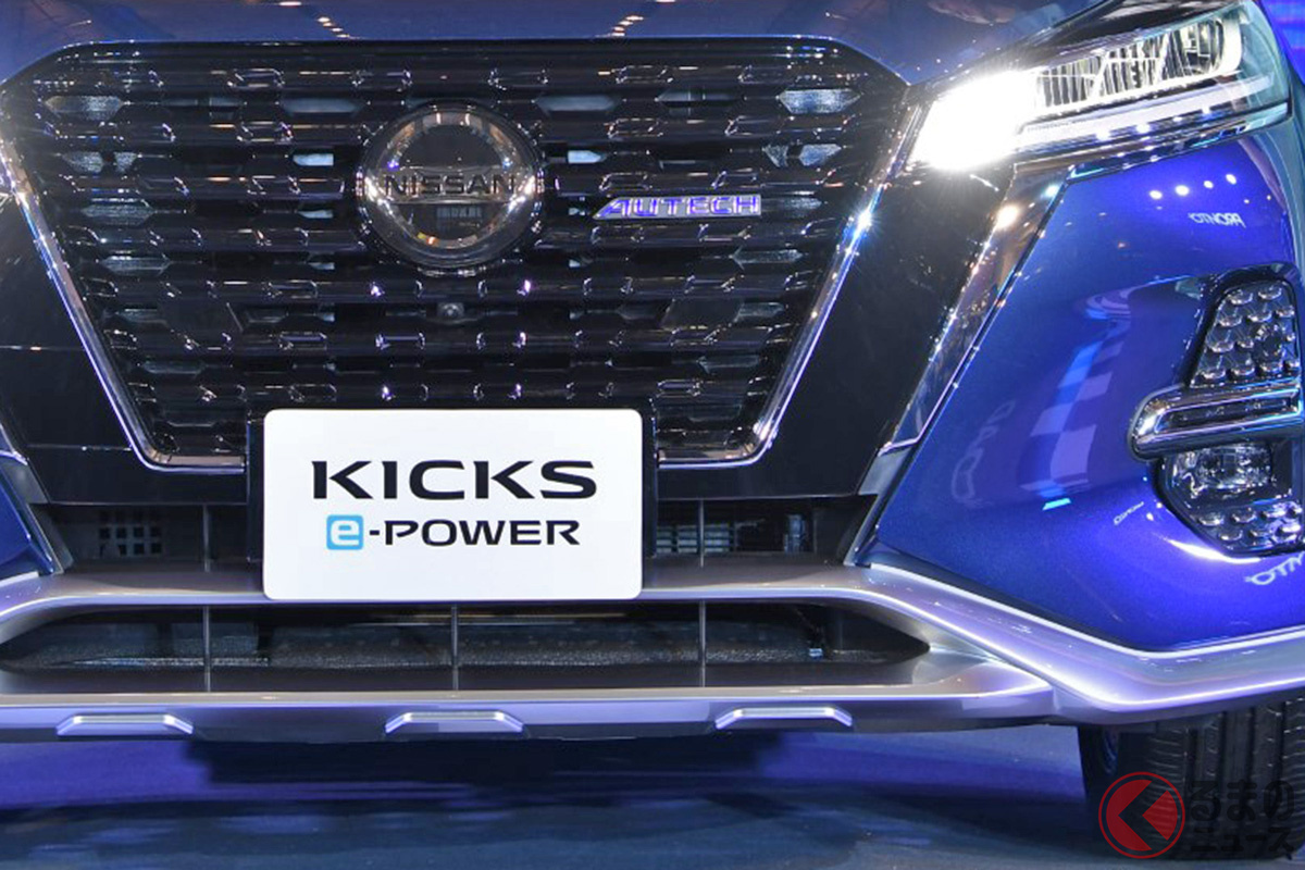 タイで2022年7月1日に初公開された日産 新型「キックス e-POWER AUTECH」