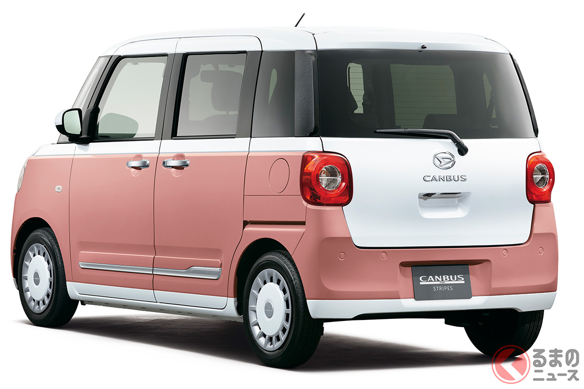 ダイハツが新型 ムーヴキャンバス を発表 約6年ぶり全面刷新で 2キャラ に分化 ターボ追加で性能も向上 くるまのニュース ダイハツが新型 ムーヴキャンバス を発表 約6年ぶり全面刷新で 2キャラ に分化 ターボ追加で性能も向上 くるまのニュース