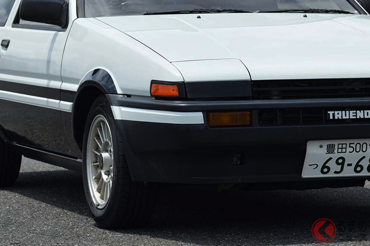 トヨタ4代目「スプリンタートレノ（AE86）」