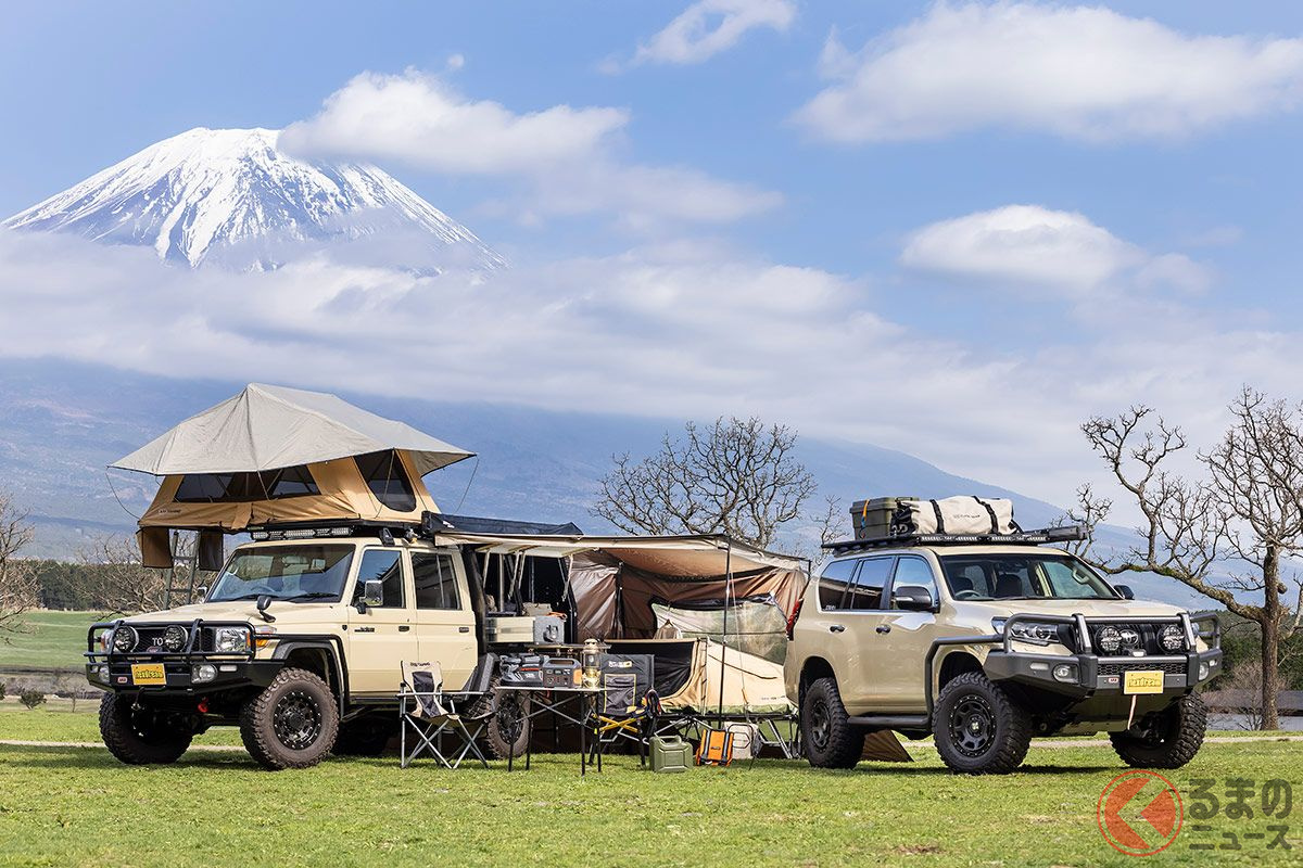 これが新しい旅のカタチ? トヨタ「ランドクルーザー79」が凄すぎる!(画像提供:フレックス・ドリーム)