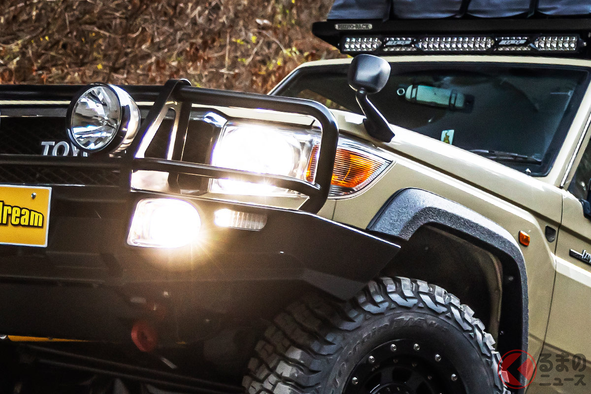 完全オーバランド仕様! トヨタ「ランドクルーザー79」が凄すぎる!(画像提供:フレックス・ドリーム)