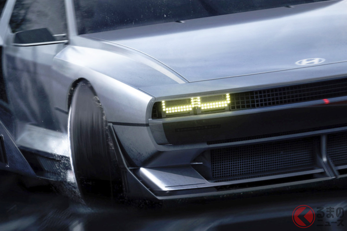 ヒョンデが公開したNブランドのコンセプトモデル「Nビジョン74」