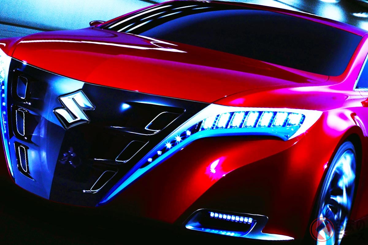 ワゴンタイプのスズキ「キザシ・コンセプト」