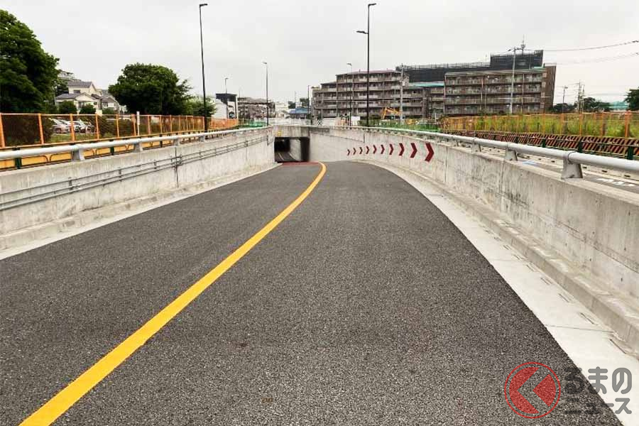 開通を控えた調布3・4・7号喜多見国領線(画像:東京都)