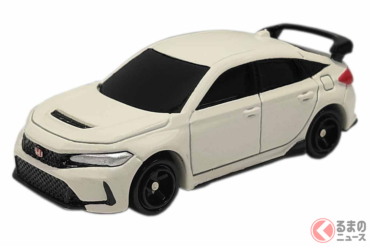 トミカ「ホンダ シビック TYPE R」の試作品(画像:タカラトミー)