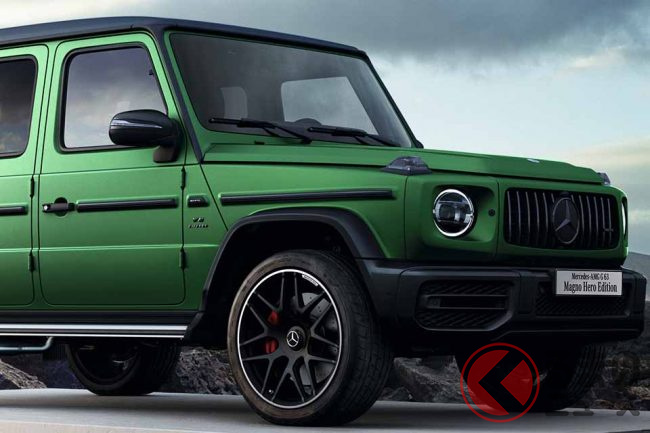 お値段2700万円超 メルセデスgクラスに特別仕様車2モデル 黒ロゴ凛々しい マグノヒーロー は限定300台 くるまのニュース お値段2700万円超 メルセデスgクラスに特別仕様車2モデル 黒ロゴ凛々しい マグノヒーロー は限定300台 くるまのニュース