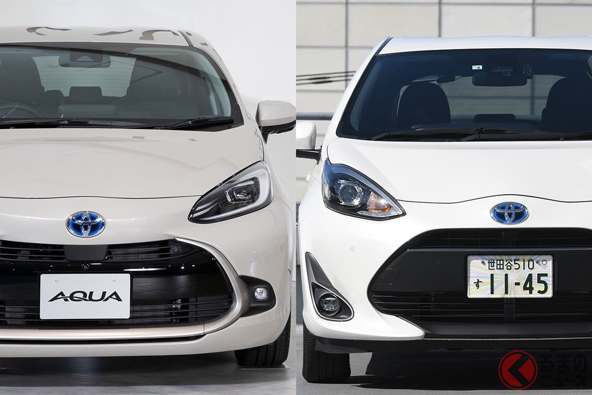 アクアから新型アクアに乗り換える人多い? 新旧アクアの違いとは?